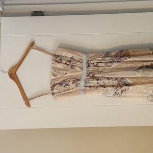 BCBG floral dress size 0